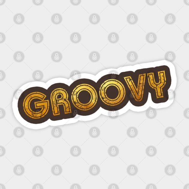 Groovy Sticker by ConnieFaye